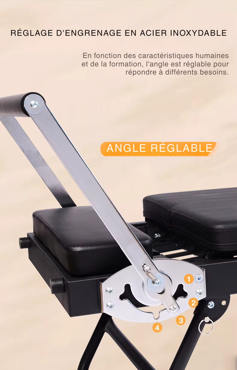Pilates reformer pliable