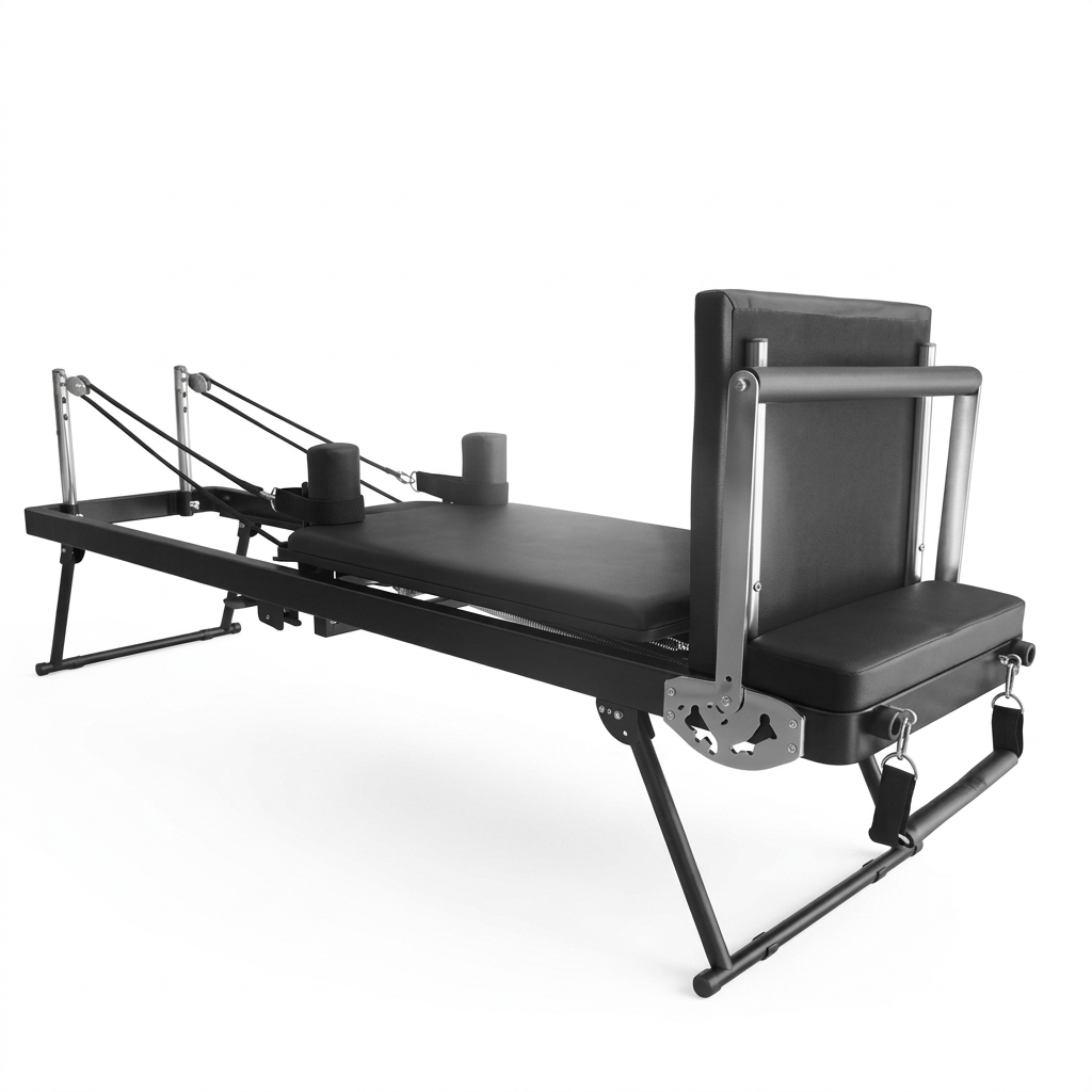 Pilates reformer pliable